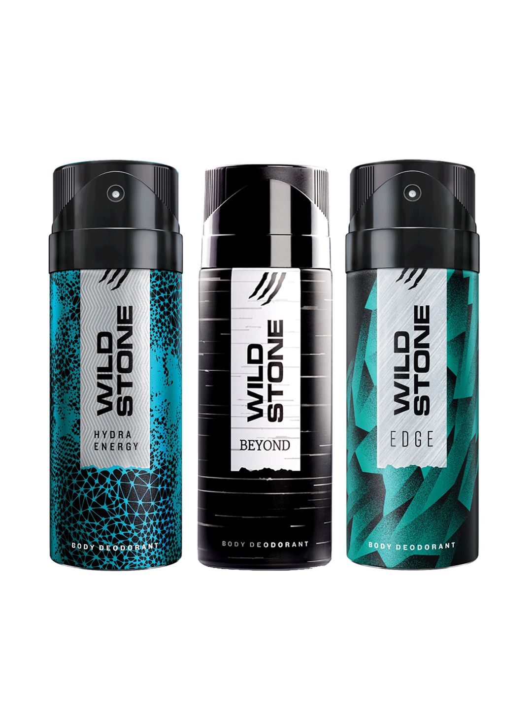 Wild Stone Men Pack of 3 Deodorant - 150 ml Each