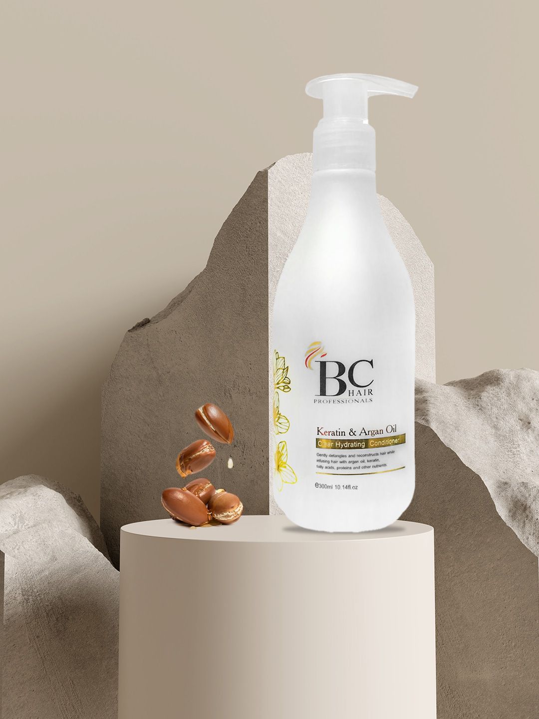 Berina BC Clear Hydrating Conditioner with Kertain & Argan Oil extract - 300ml Price in India