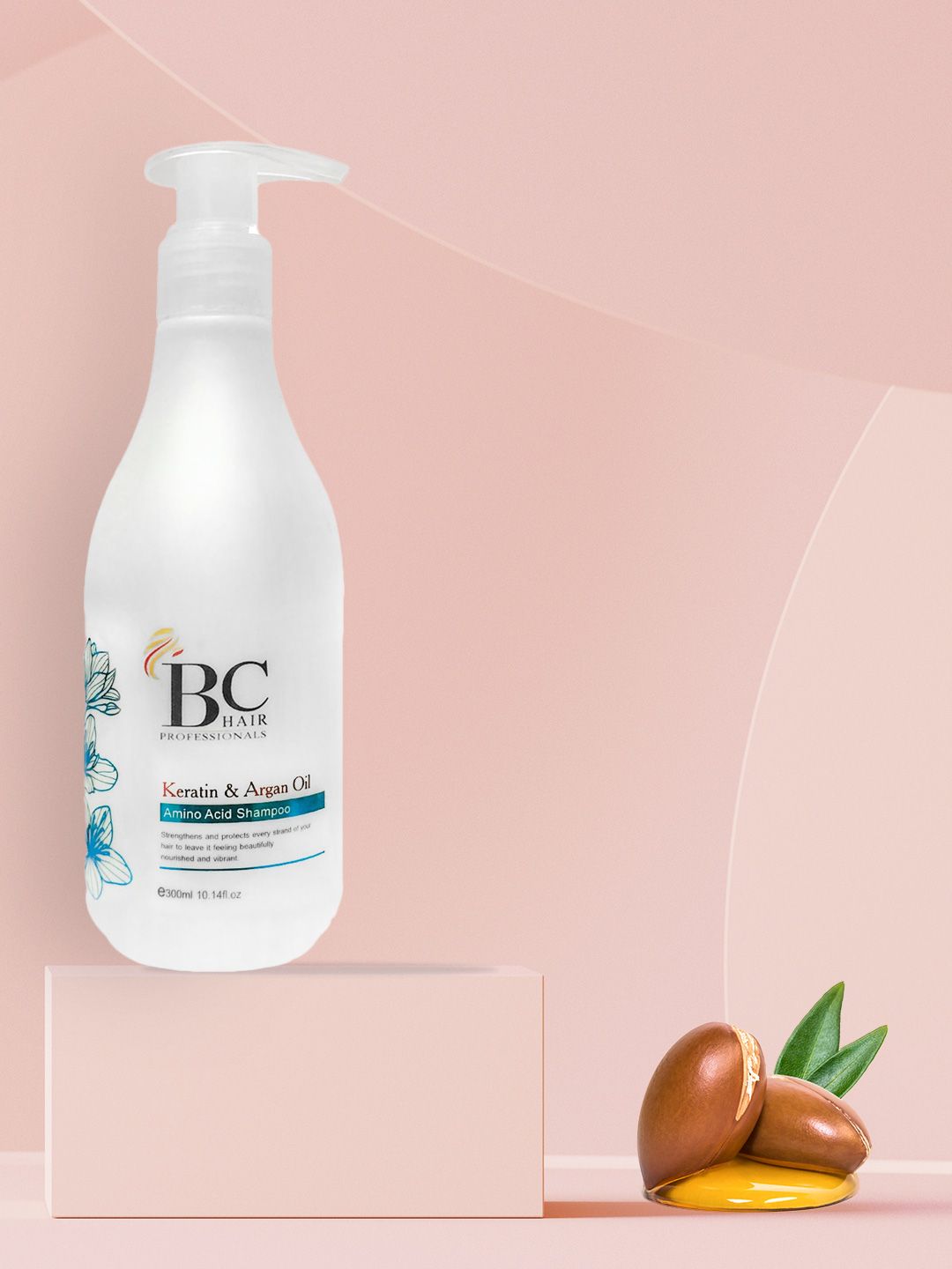Berina BC Amino Acid Shampoo with Kertain & Argan Oil Extract - 300ml Price in India