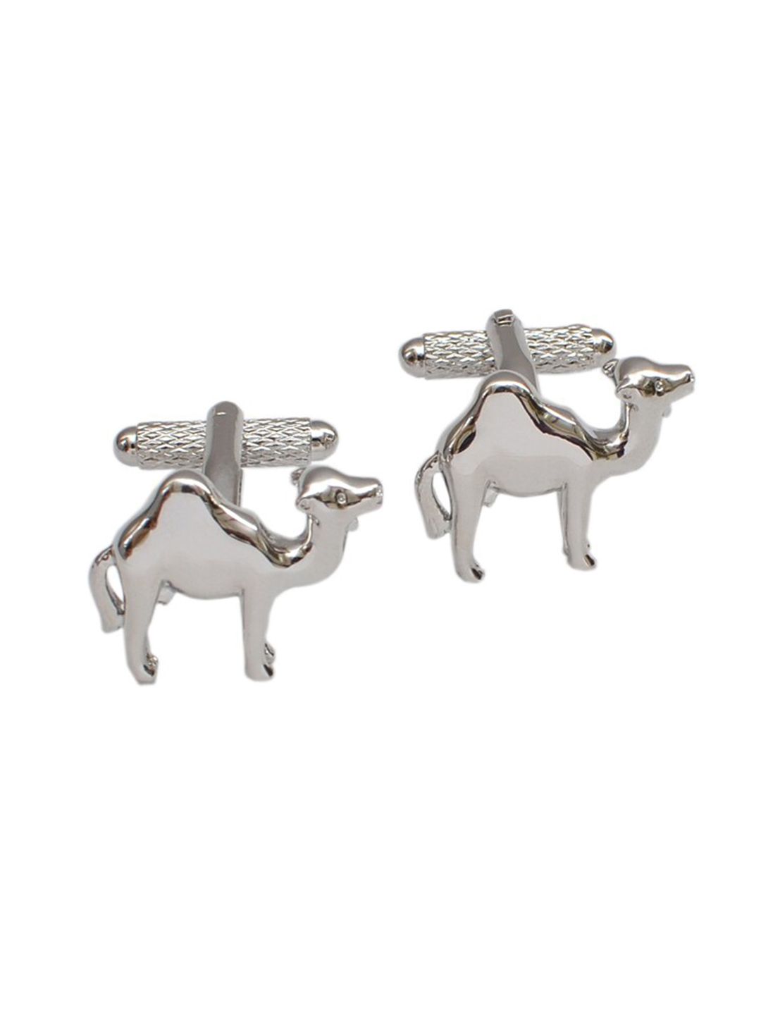 Alvaro Castagnino Silver-Toned Quirky Cufflink