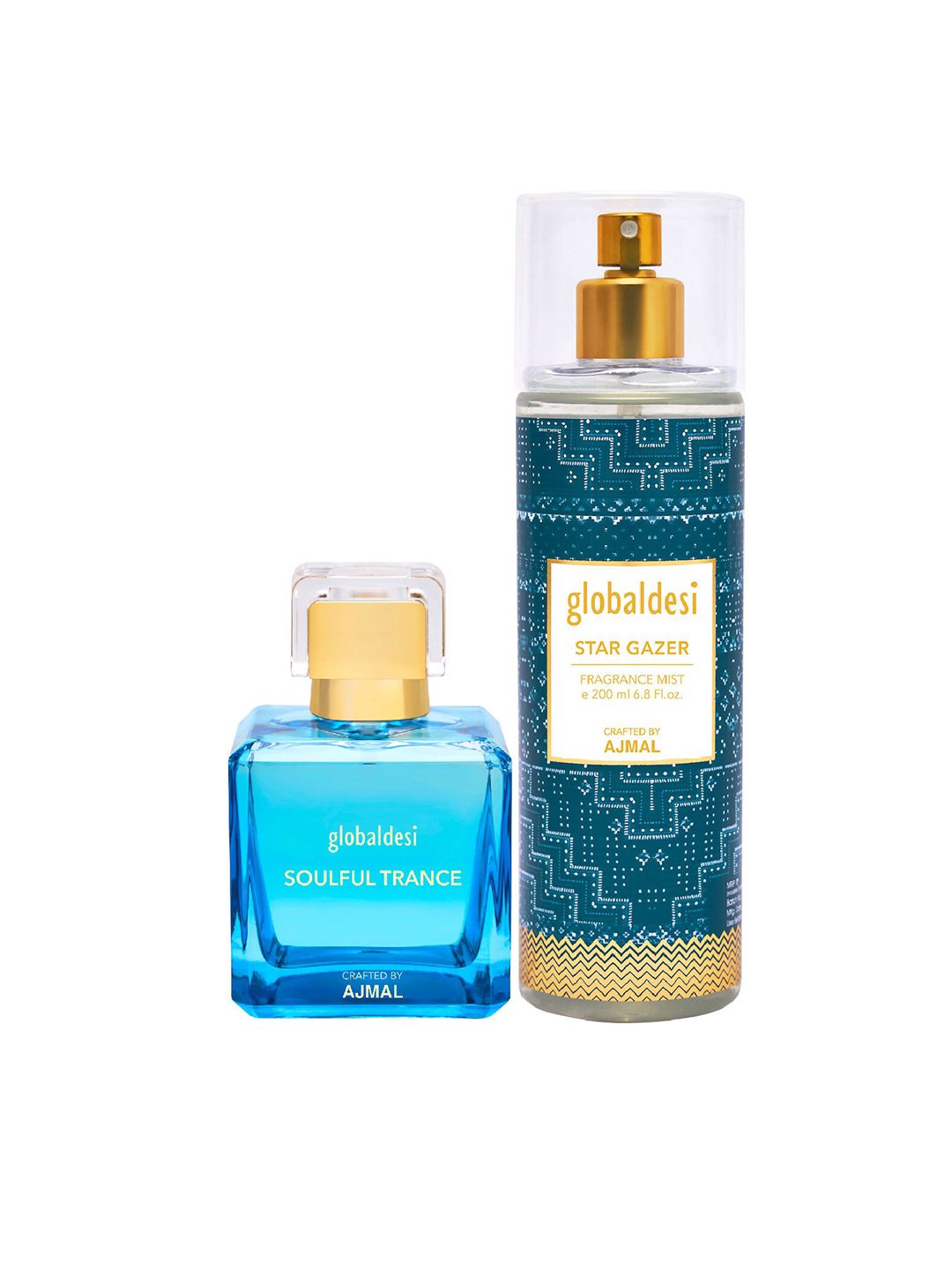 Global Desi Women Set Of 2 Soulful Trance EDP & Star Gazer Mist Crafted By Ajmal Price in India