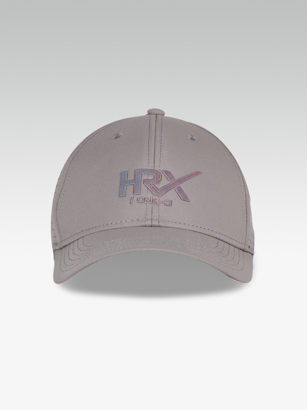 HRX by Hrithik Roshan Unisex Grey Training Holographic print Cap Price in India