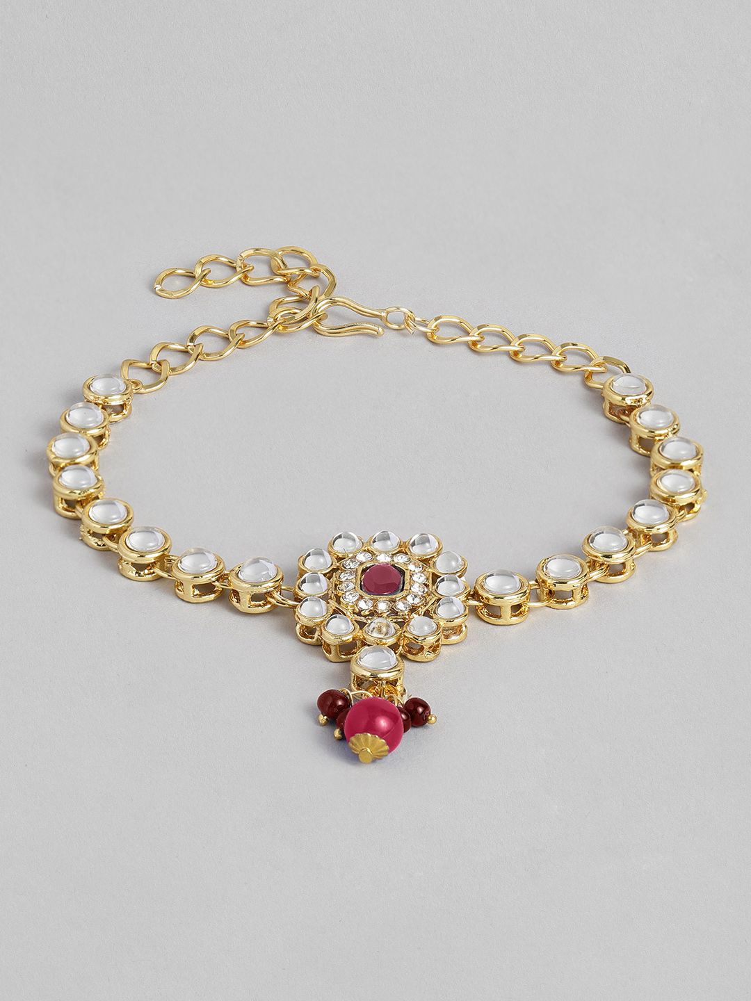 Peora Women Gold-Plated Kundan Armlet Price in India