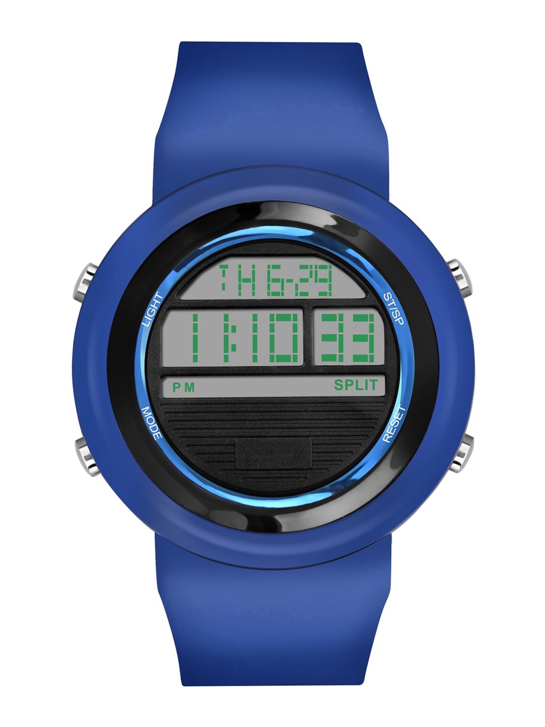 SWADESI STUFF Unisex Blue Dial & Blue Straps Digital Automatic Watch Price in India