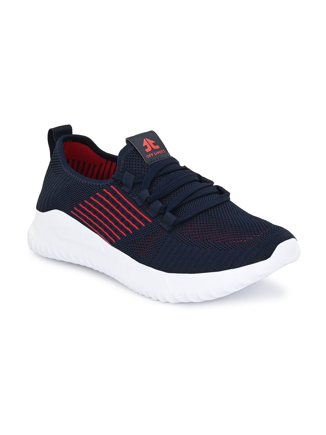 OFF LIMITS Men Navy Blue & Red DRACO-NAVY Non-Marking Running Shoes