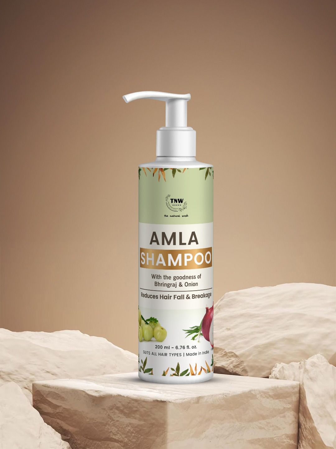 TNW the natural wash Amla Shampoo for Controlling Breakage & Thinning - 200 ml