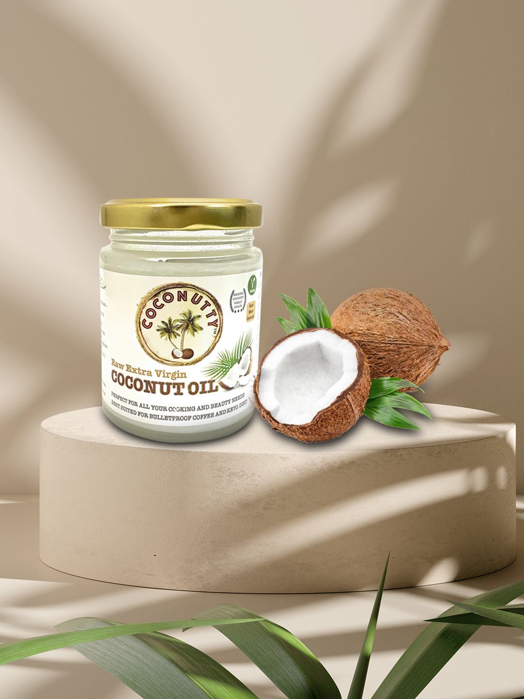 COCONUTTY White Raw Extra Virgin Coconut Oil Price in India