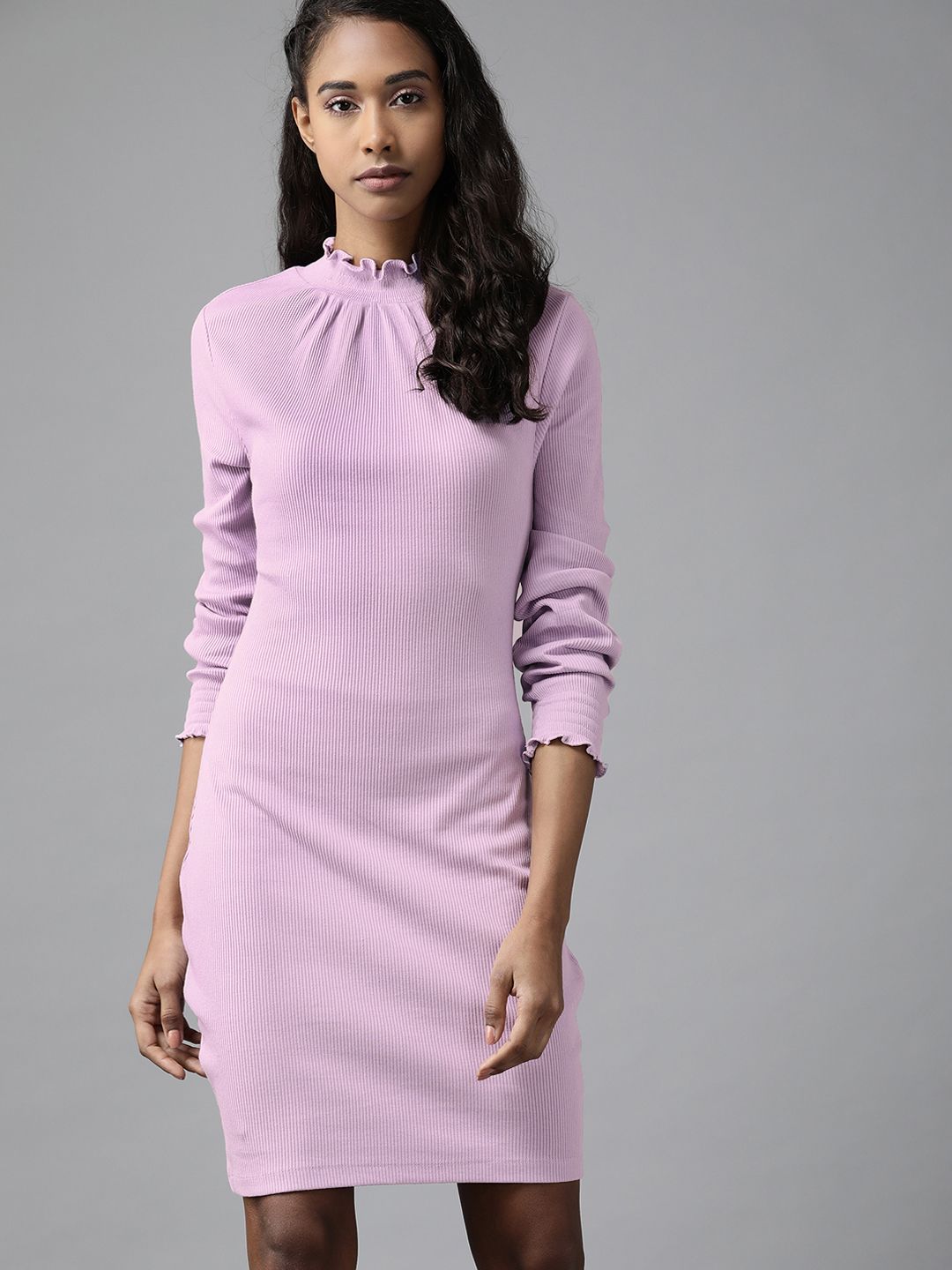 Lavender sheath dress on sale