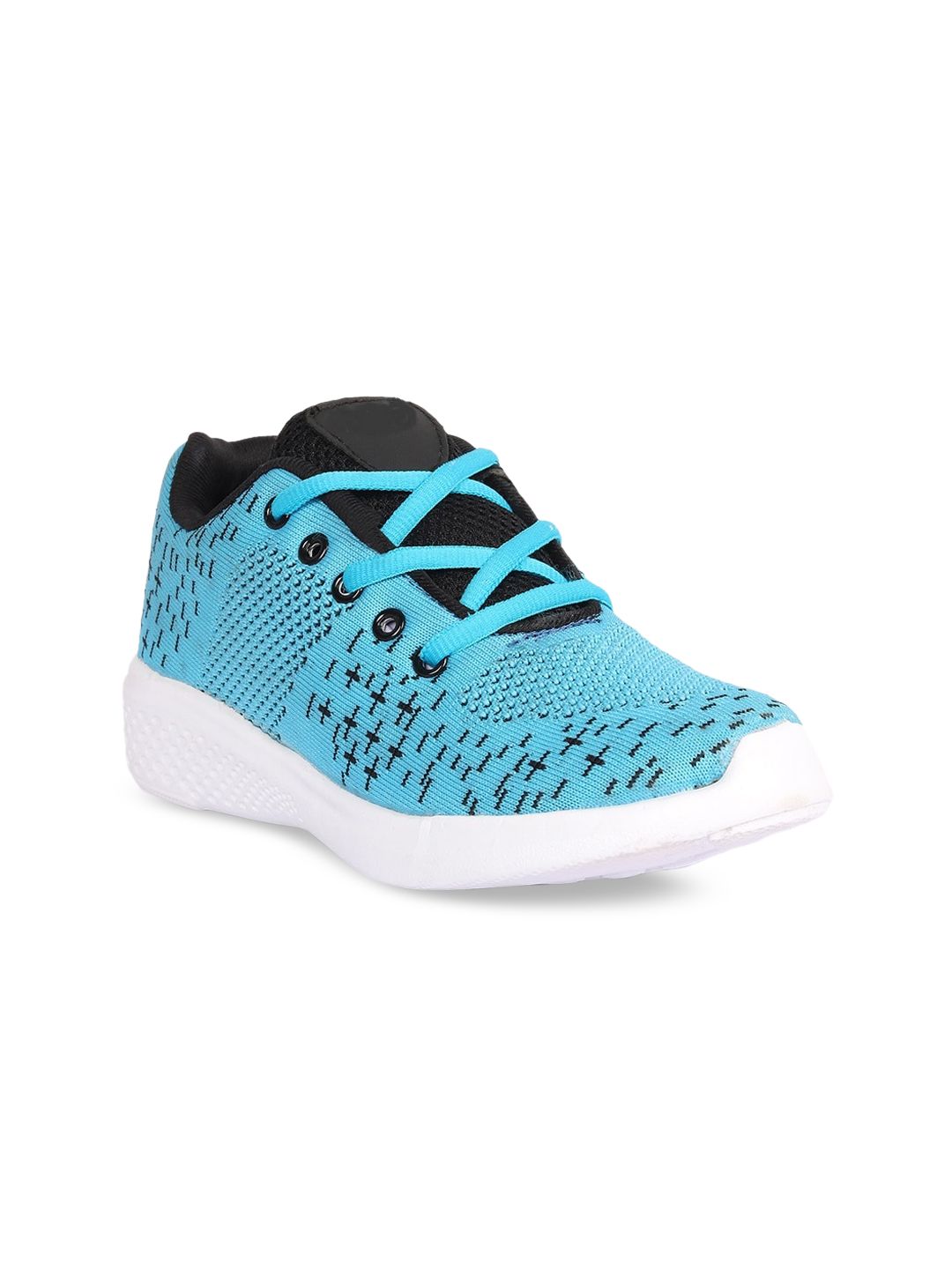 FAST TRAX Women Blue Woven Design Slip-On Sneakers Price in India