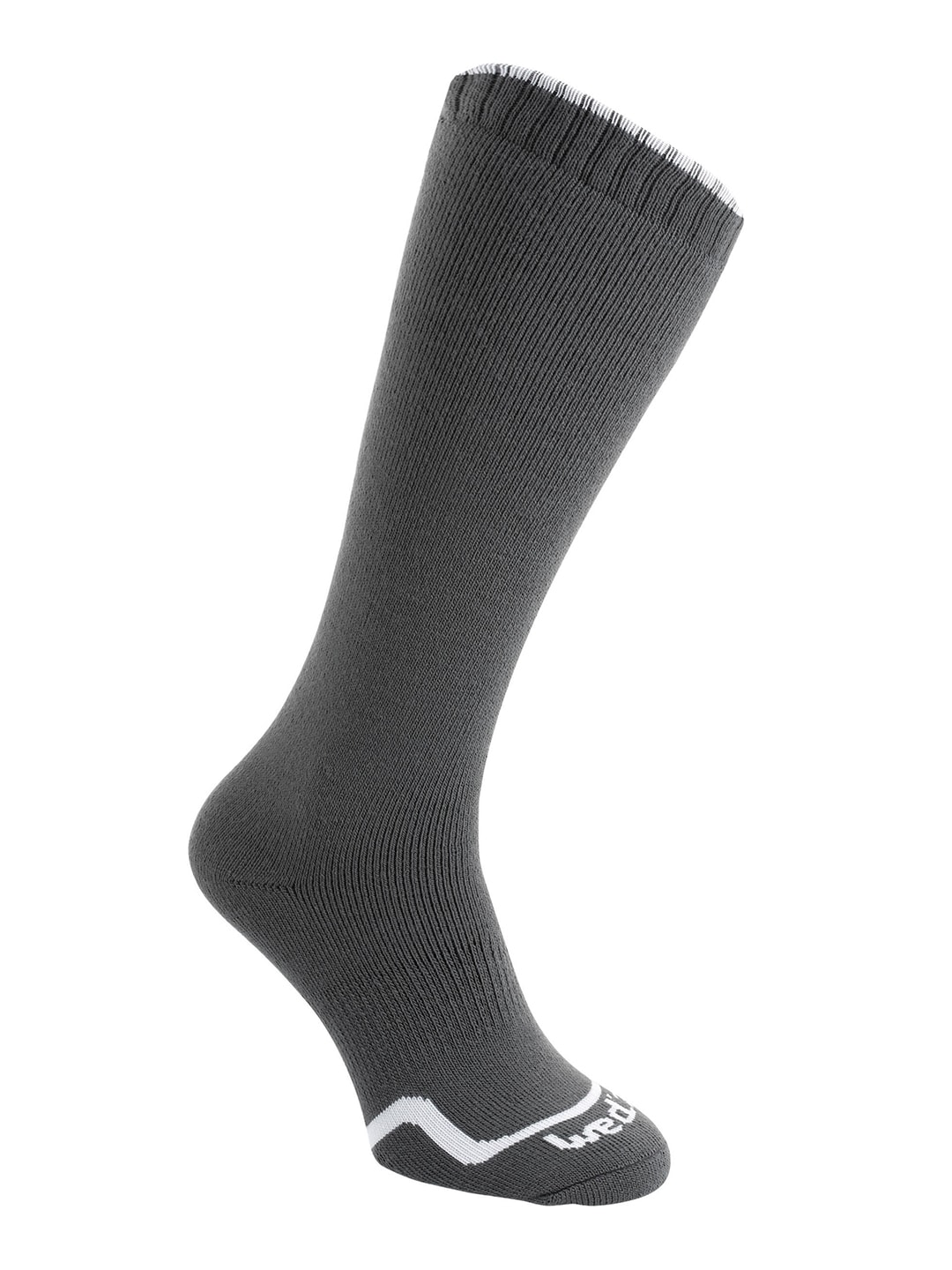 WEDZE By Decathlon Unisex Grey & White Patterned Calf-Length Ski Socks Price in India