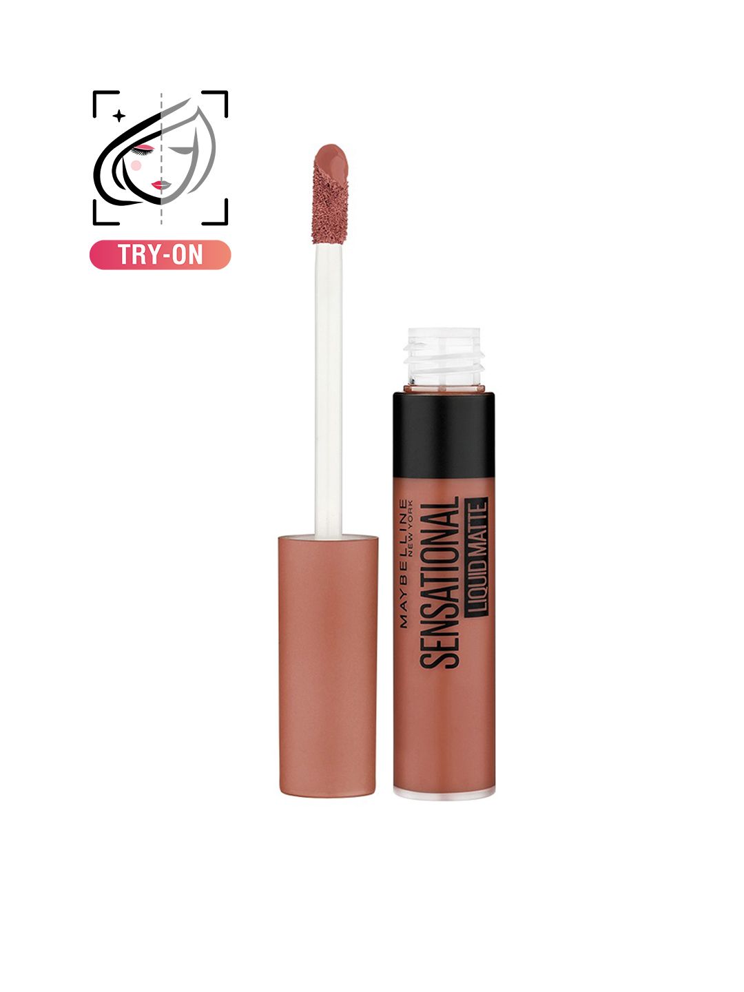 Maybelline Sensational Liquid Matte Lipstick - NU01 Bare It All