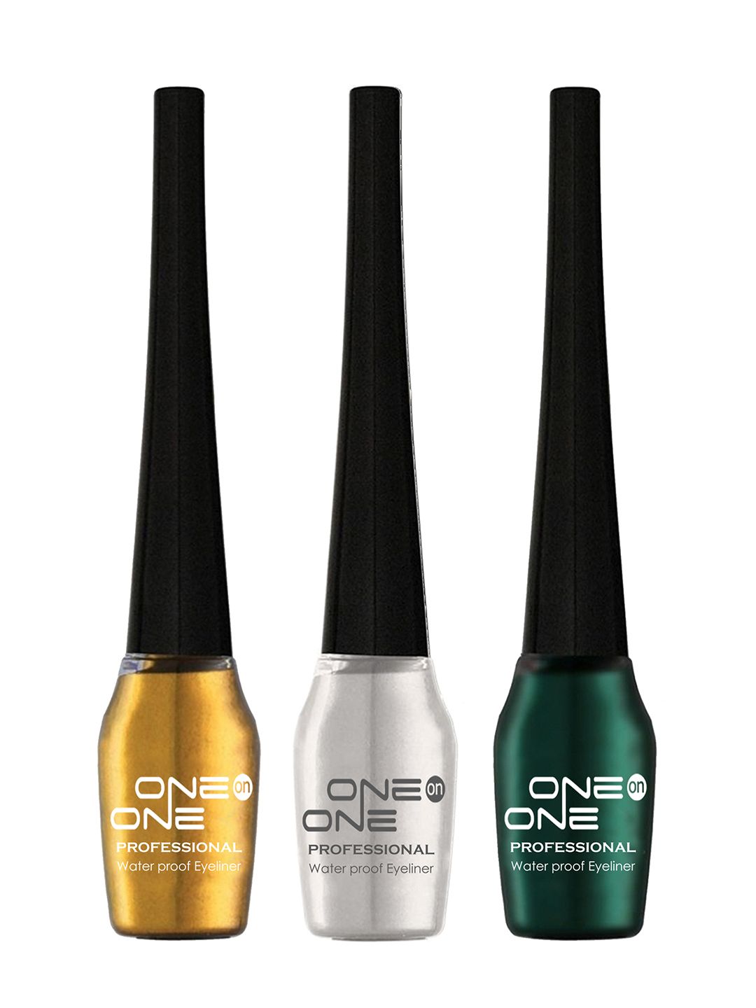 ONE on ONE Set of 3 Professional Waterproof Liquid Eyeliner Price in India