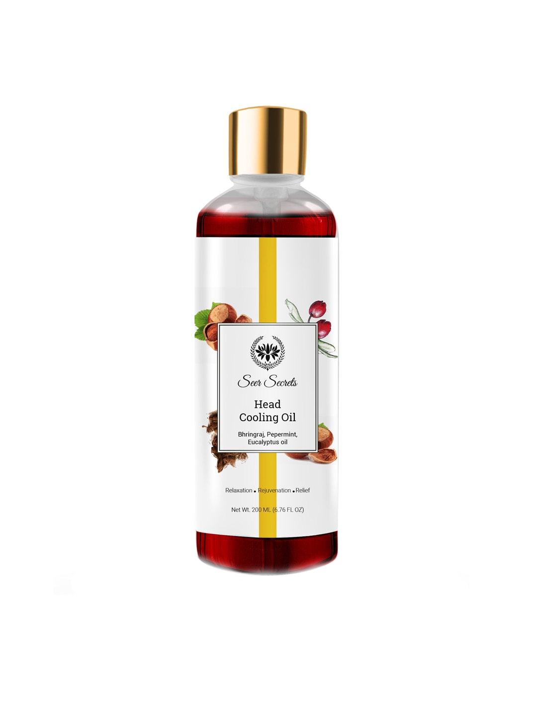 Seer Secrets Head Cooling Oil with Bhringraj & Peppermint 200 ml Price in India