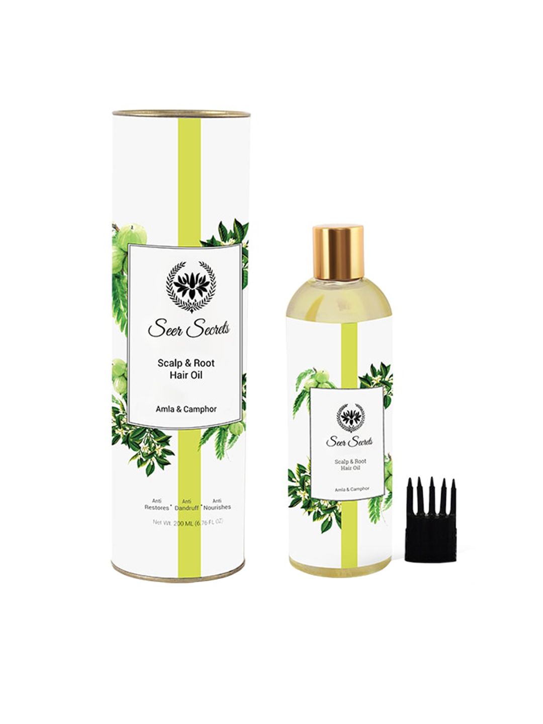 Seer Secrets Scalp & Root Hair Oil - Amla & Camphor 200 ml Price in India
