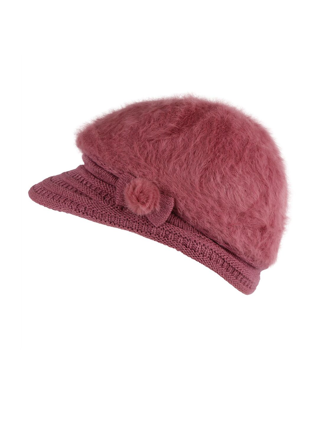 iSWEVEN Women Pink Visor Cap Price in India