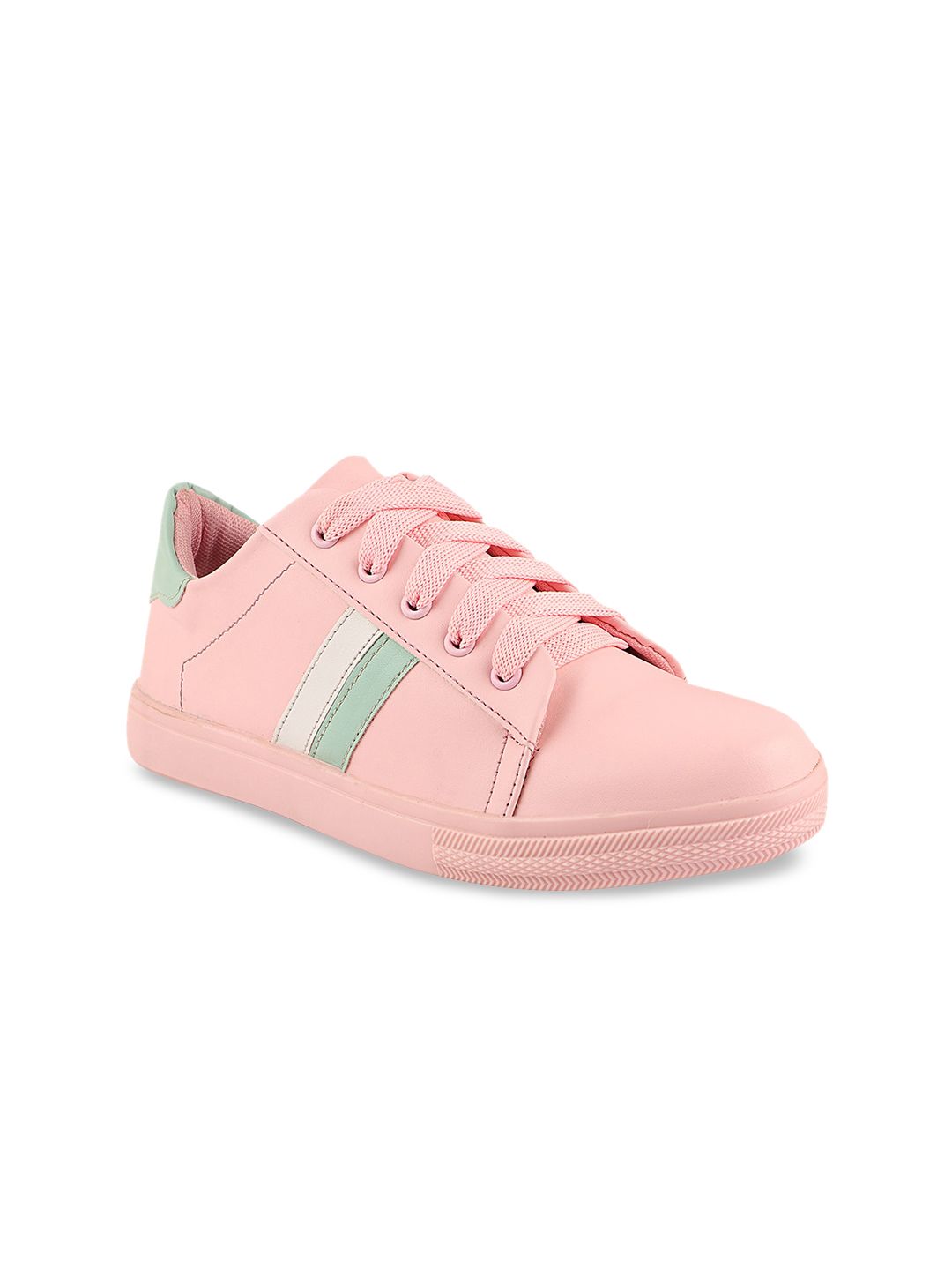 Shoetopia Women Pink Sneakers Price in India