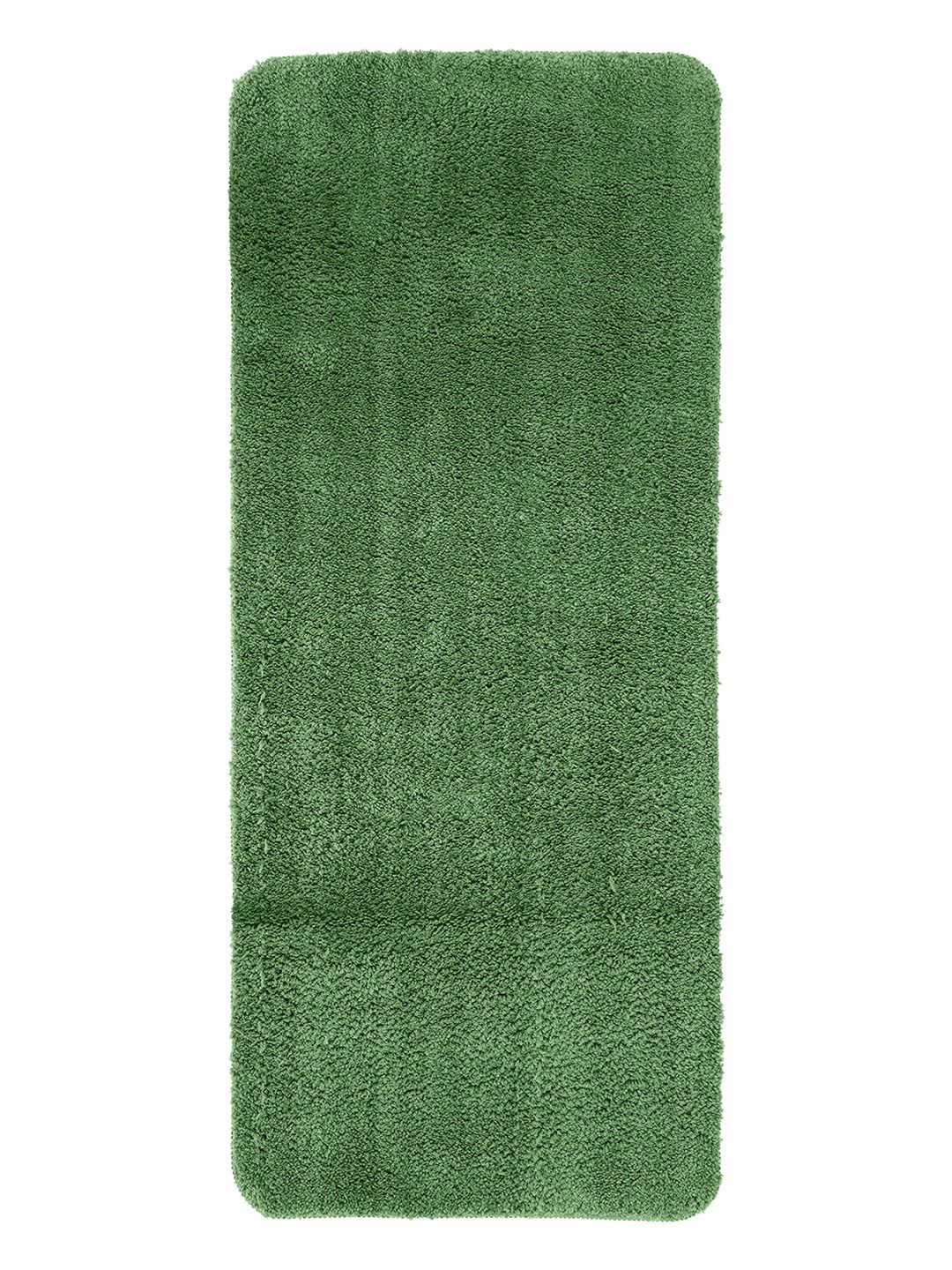 OBSESSIONS Green Textured Diana Anti-Skid Bath Rug Price in India
