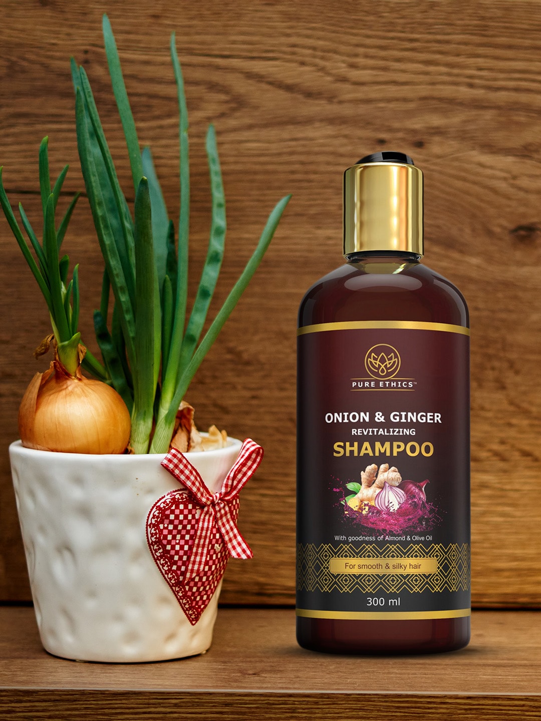 Pure Ethics Onion Shampoo with Ginger - 300 ml Price in India