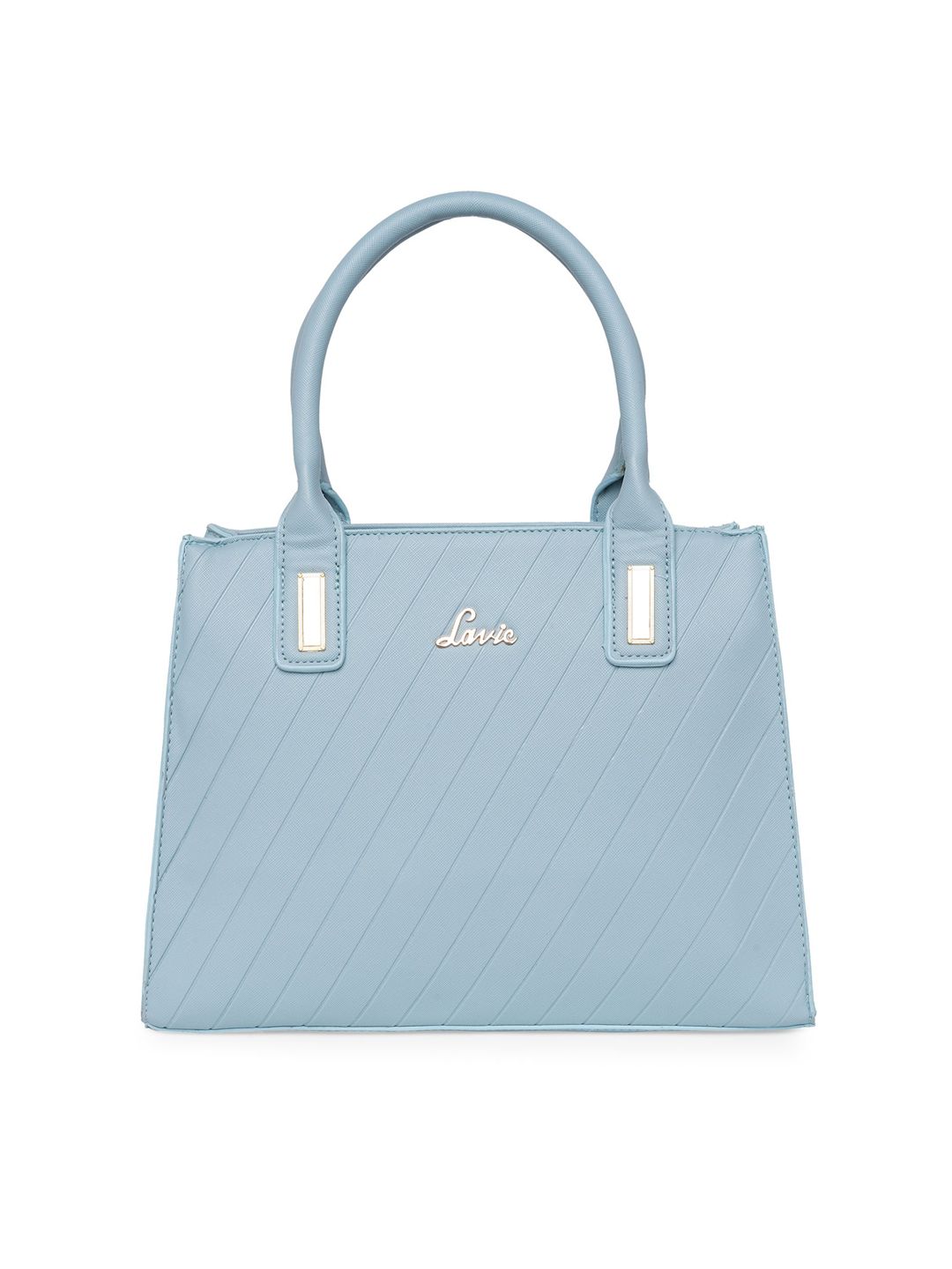 Lavie Blue Structured Handheld Bag Price in India