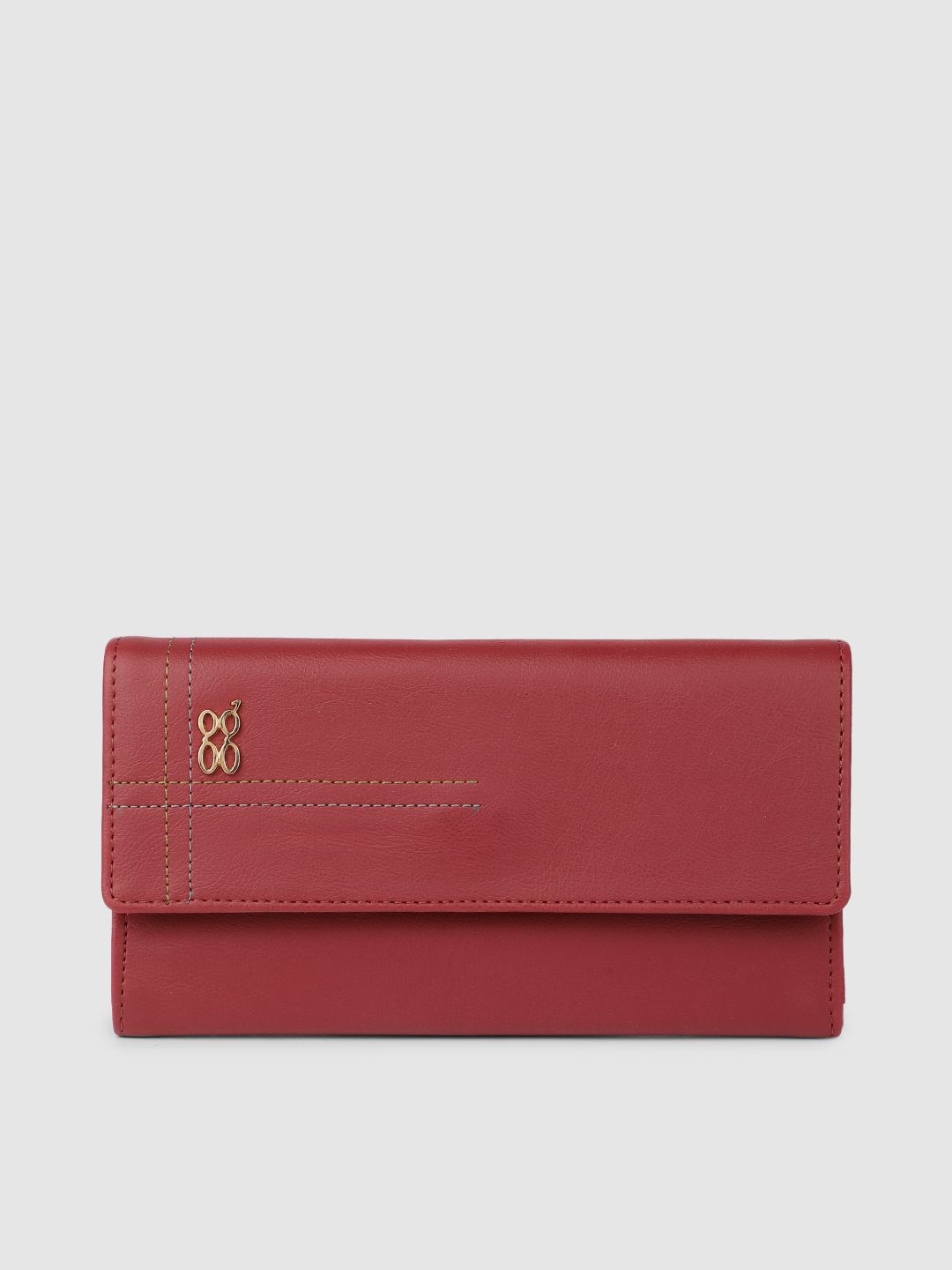 Baggit Women Red Two Fold Wallet Price in India