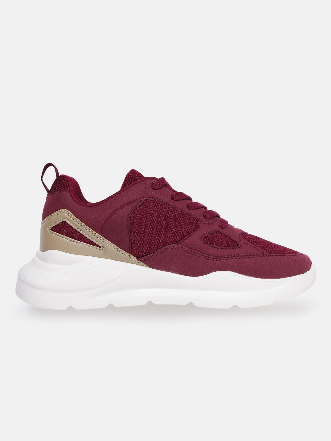 Buy HRX by Hrithik Roshan Unisex Maroon Woven Design Chunky