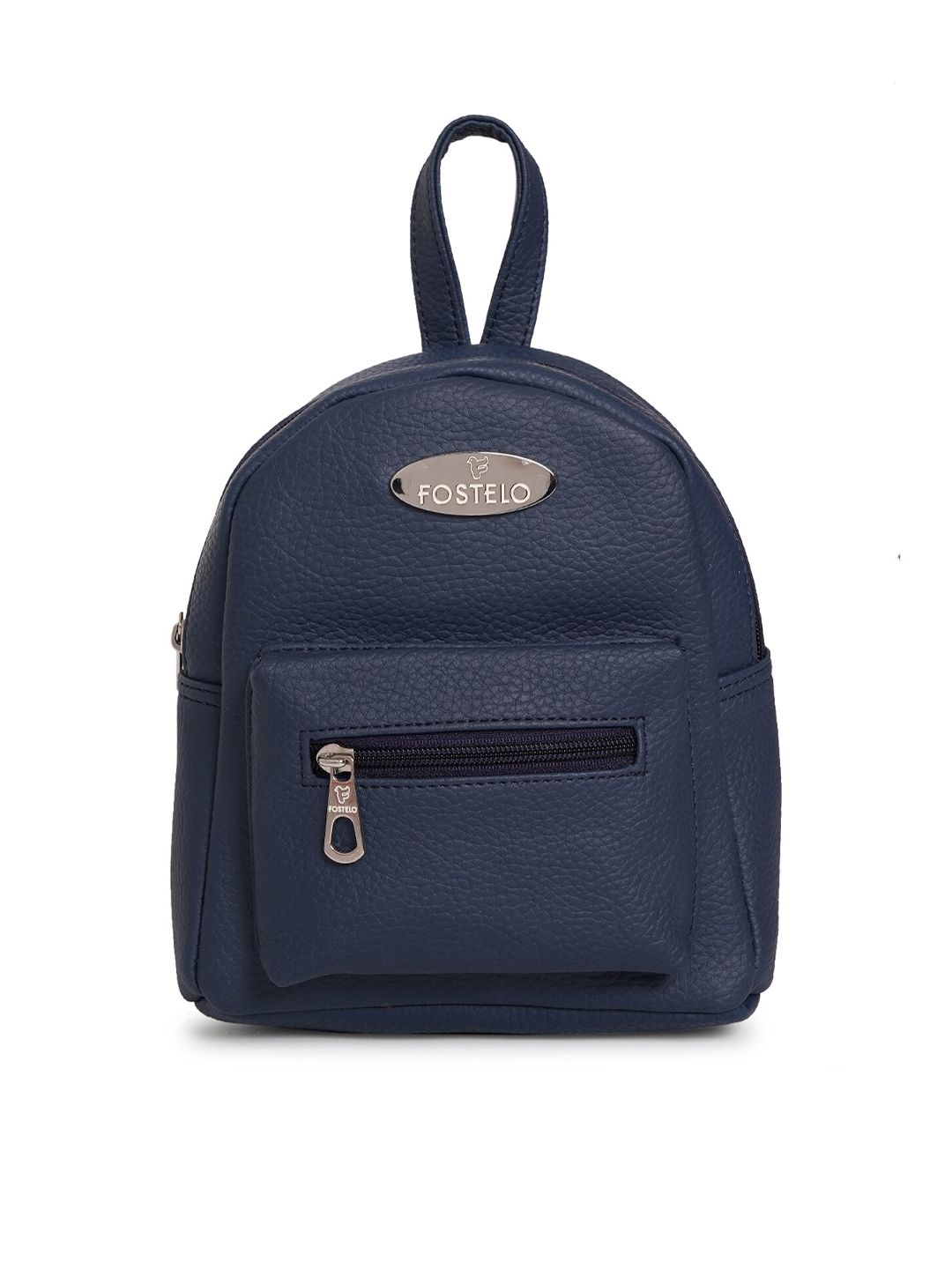 Fostelo Women Navy Blue Backpack Price in India