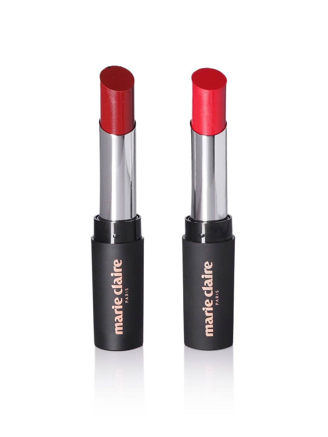 Marie Claire Set of 2 Matte My Match Lipsticks -Madame Maroon - Cherrie Cherry Price in India