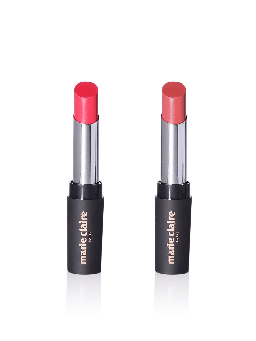 Marie Claire Set of 2 Matte My Match Lipsticks -Carnation Nude - Flamboyante Fuschia Price in India