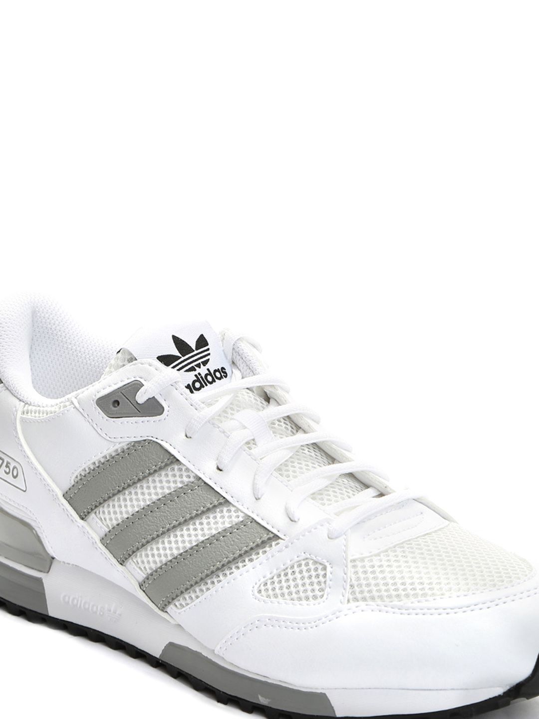 Buy ADIDAS Originals Men White Solid ZX 750 Sneakers - Casual