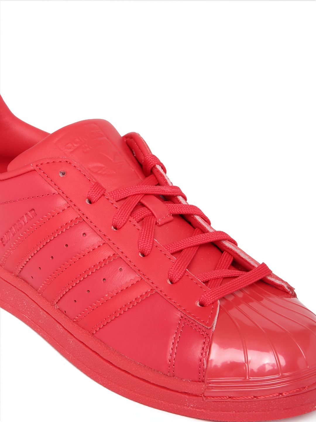 Buy ADIDAS Originals Women Red Superstar Glossy Leather Sneakers - Casual  Shoes for Women 1501456 | Myntra