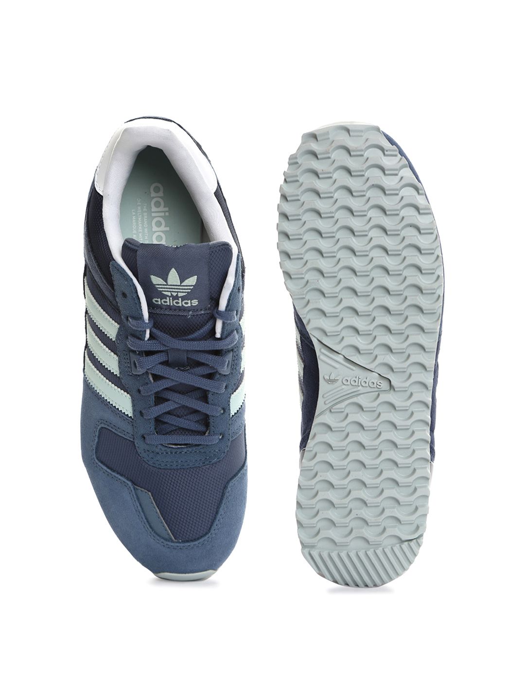 Buy ADIDAS Originals Women Blue ZX 700 Suede Sneakers - Casual