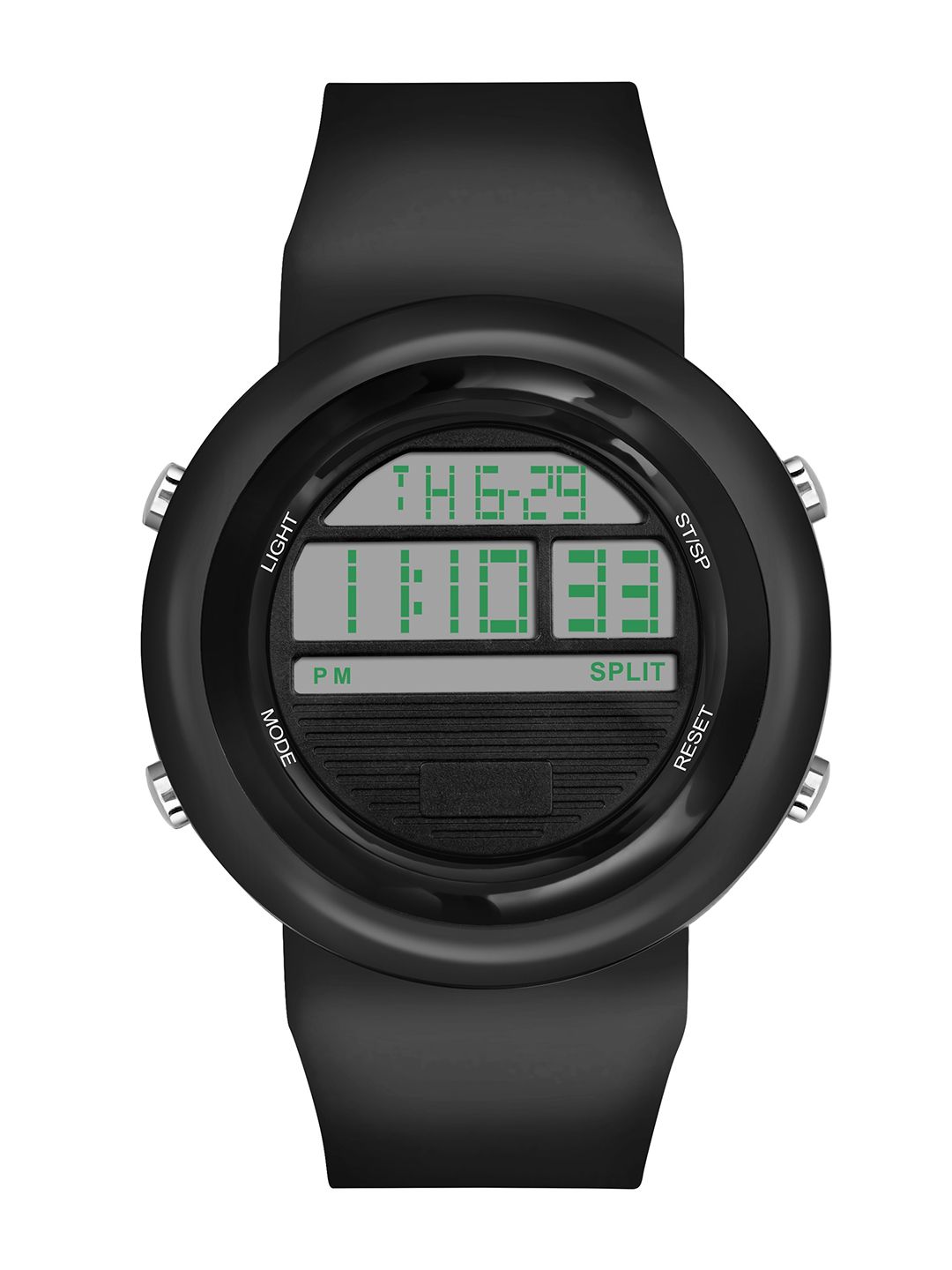 SWADESI STUFF Unisex Black Dial & Straps Digital Automatic Watch Price in India