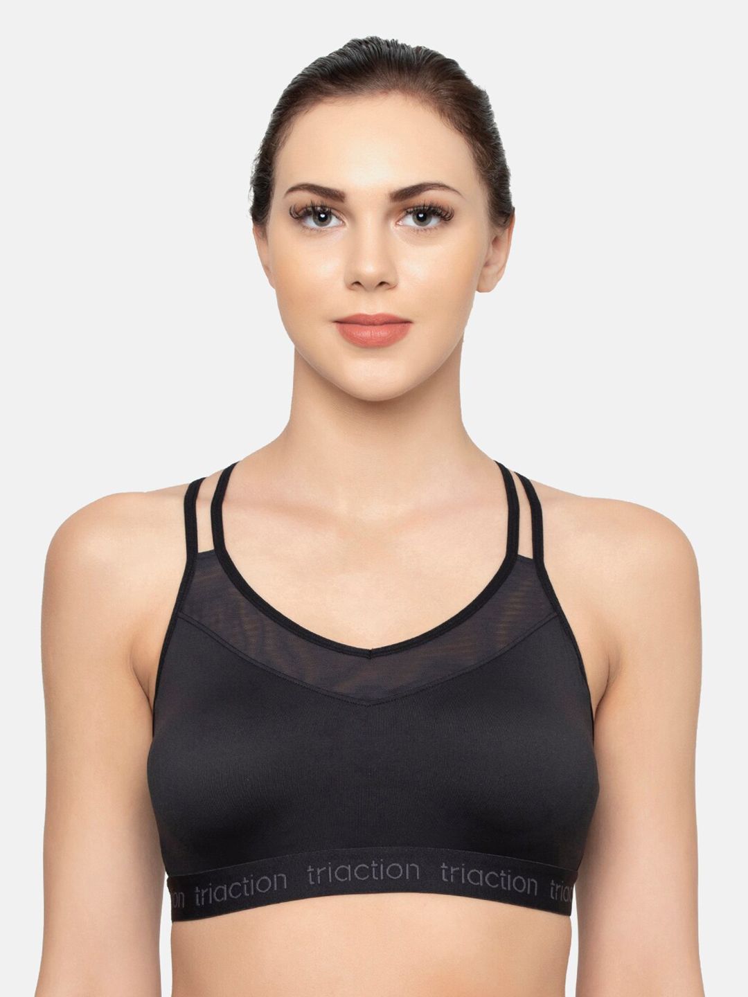 Triumph Triaction Balance Tops Padded Wireless Low Intensity Workout Sports Bra Price in India