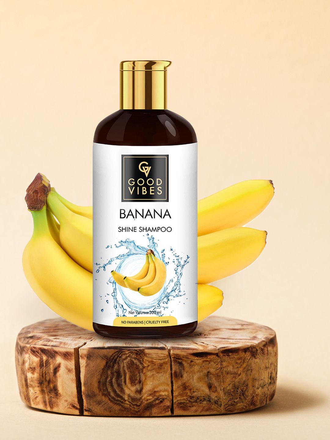 Good Vibes Transparent Banana Shine Shampoo Price in India