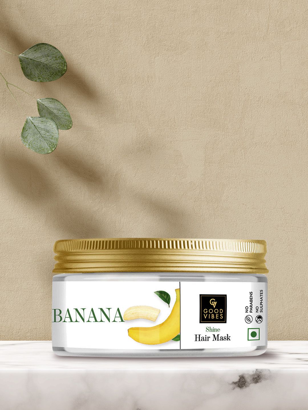 Good Vibes Transparent Banana Shine Hair Mask Price in India