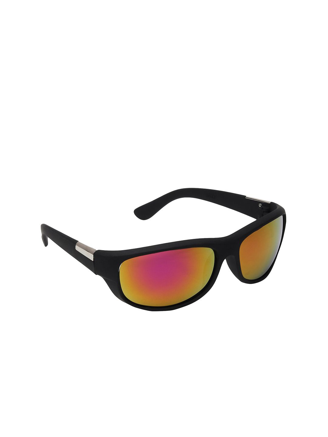 Criba Unisex Red & Black Sports Sunglasses CR_2053_Red Price in India