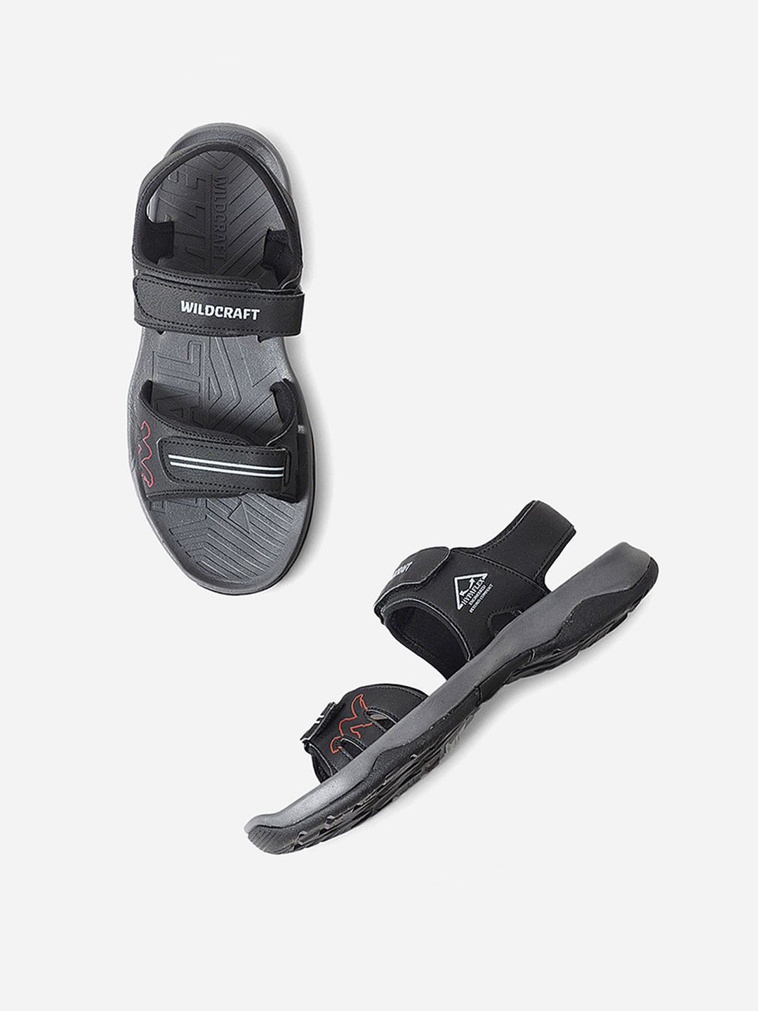 Wildcraft Men Black Ride Sports Sandals