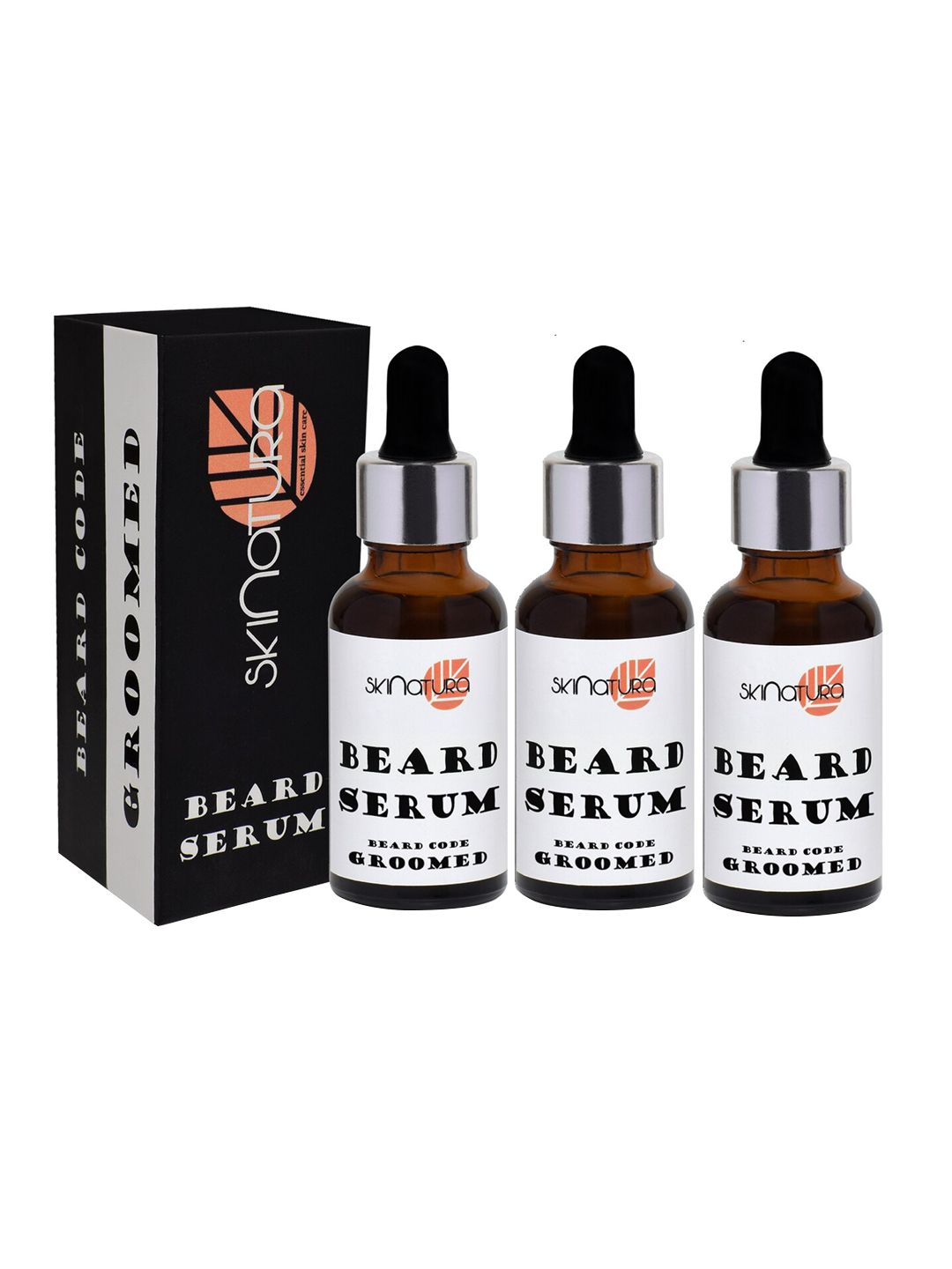 Skinatura Men Set of 3 Groomed Beard Serum