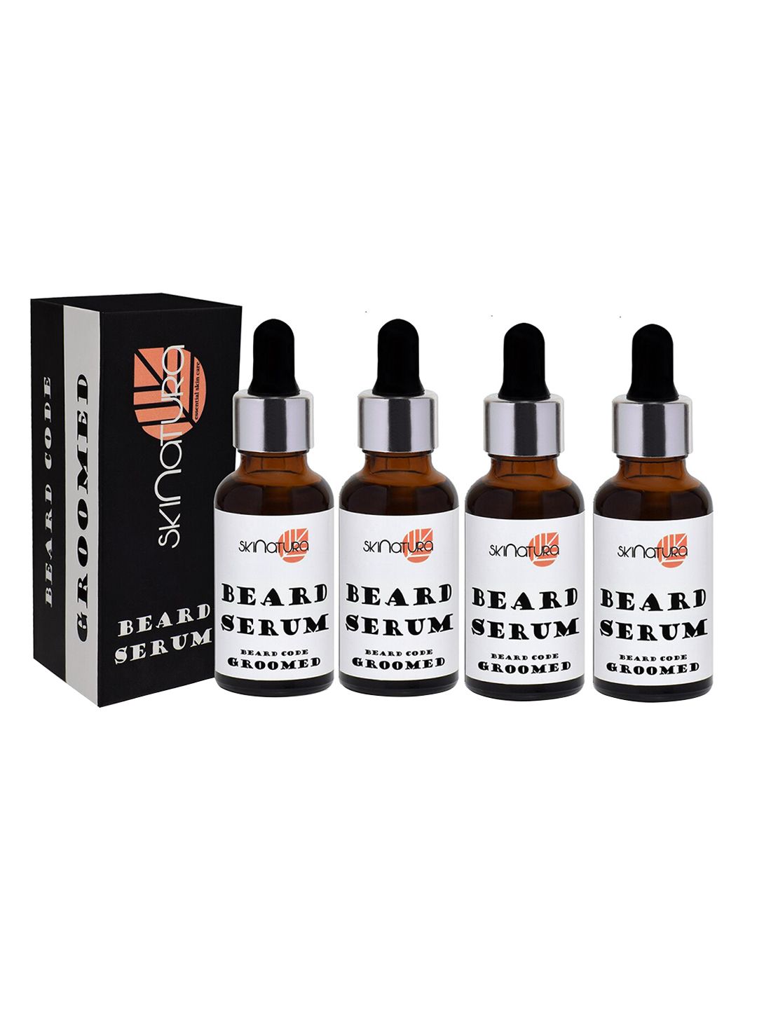 Skinatura Men Set of 4 Groomed Beard Serum