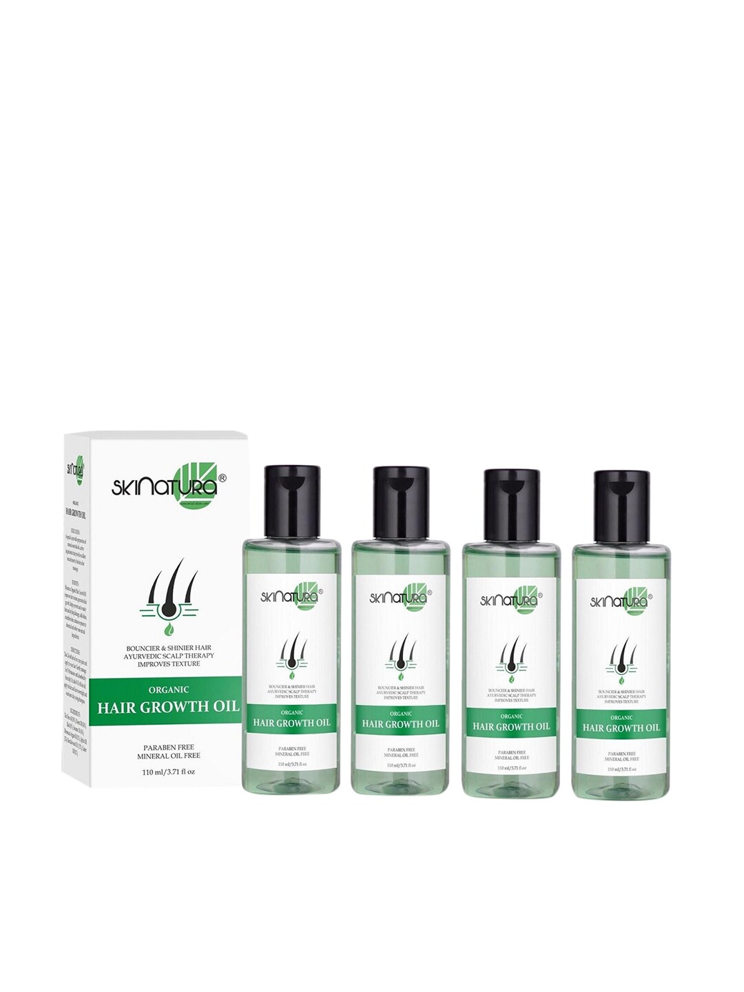 Skinatura Set of 4 Organic Hair Growth Oil Price in India
