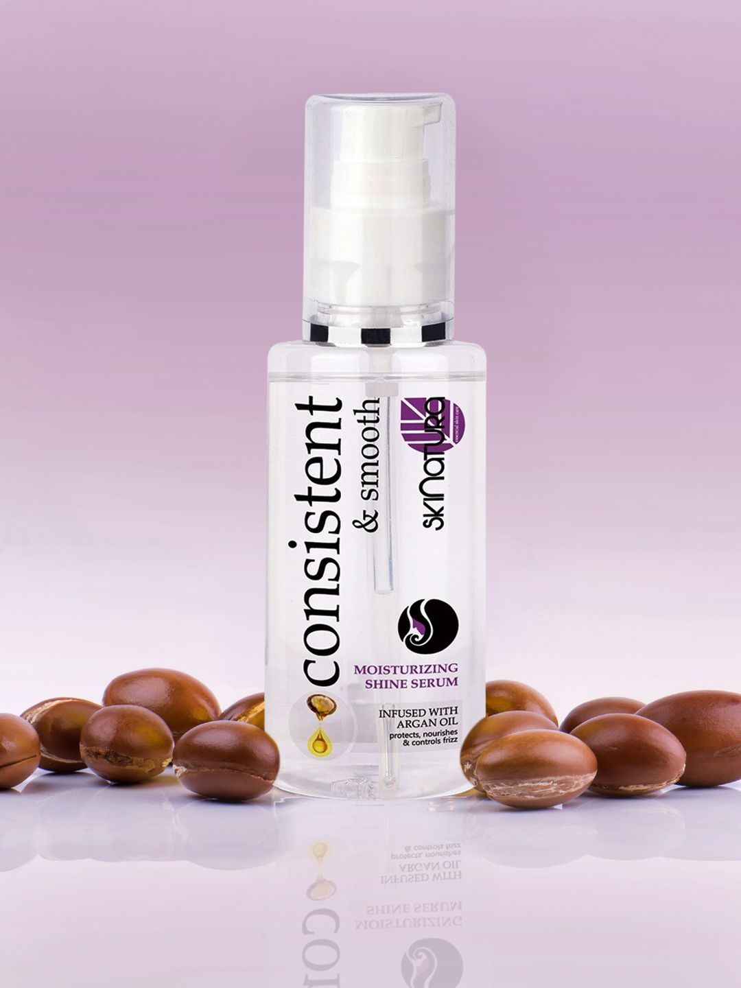 Skinatura Set of 4 Consistent & Smooth Hair Serum with Infused Argan Oil 100 ml each Price in India