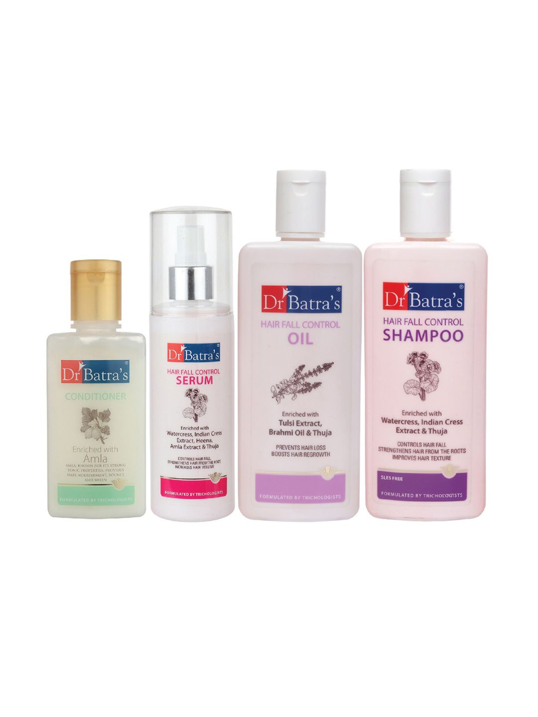 Dr. Batras Set of Hair Fall Control Serum & Hair Oil with Conditioner & Shampoo Price in India