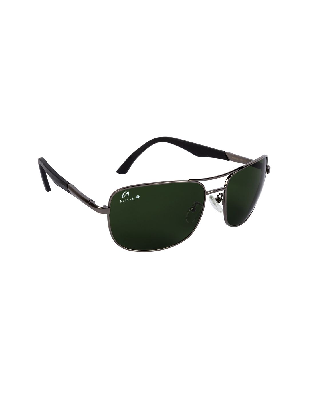 AISLIN Men Green UV Protected Wayfarer Sunglasses 12760-5-AS-3525