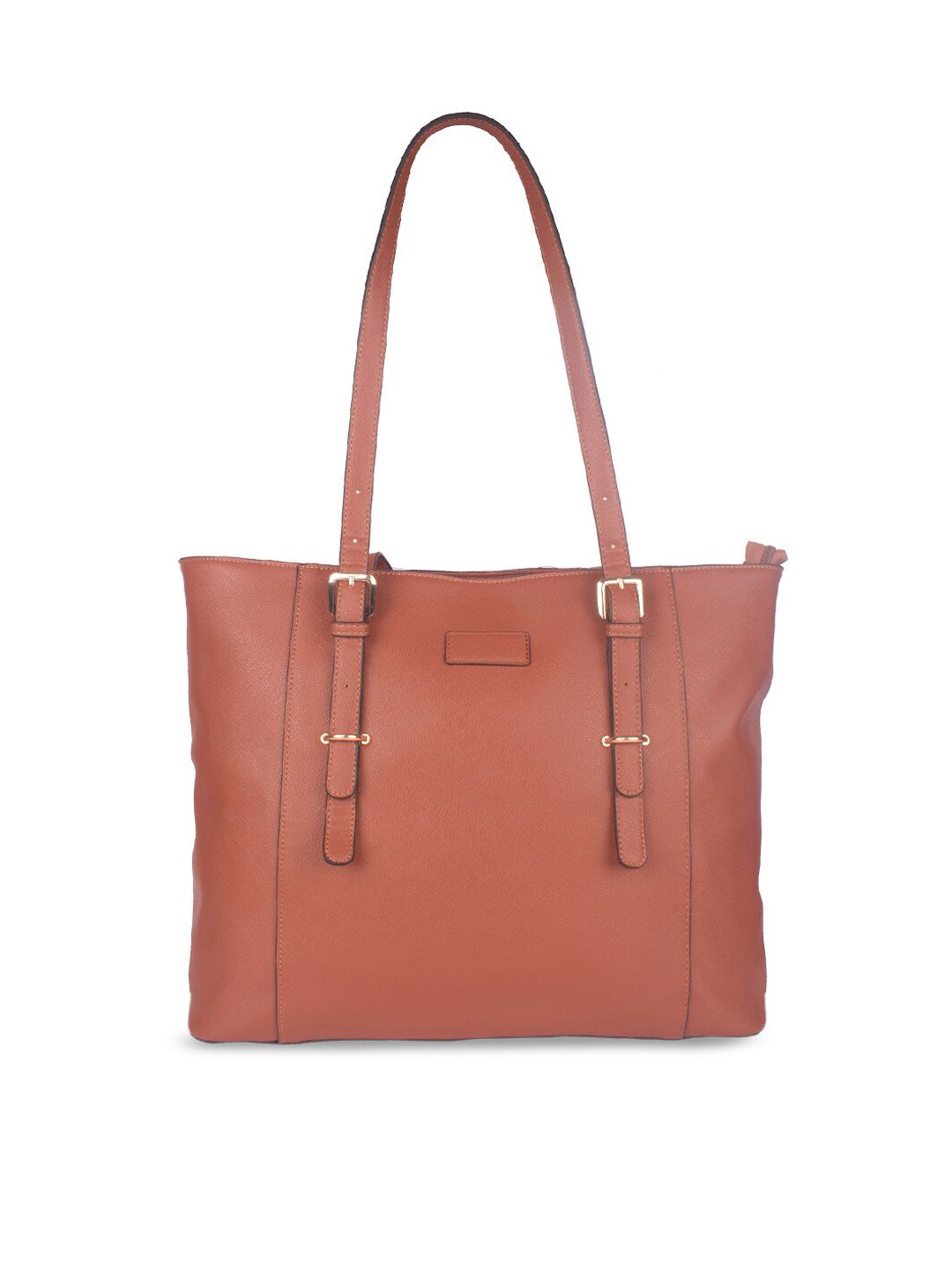 Bagkok Tan Women PU Shopper Tote Bag Price in India