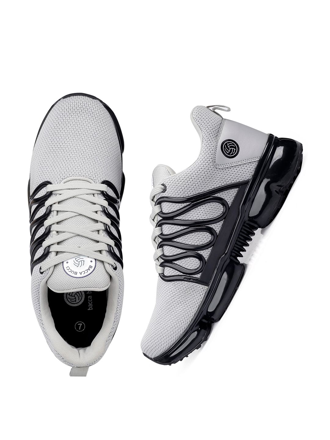 bacca bucci Flex Grey Pu Training Shoes