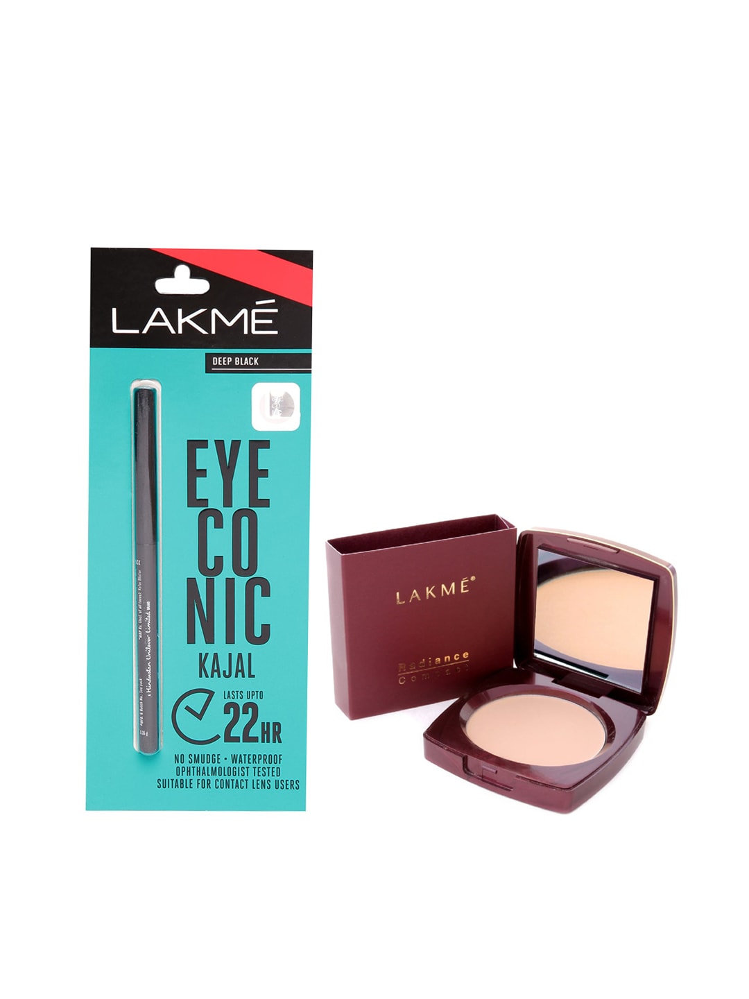 Lakme Set of Eyeconic Kajal & Compact Price in India