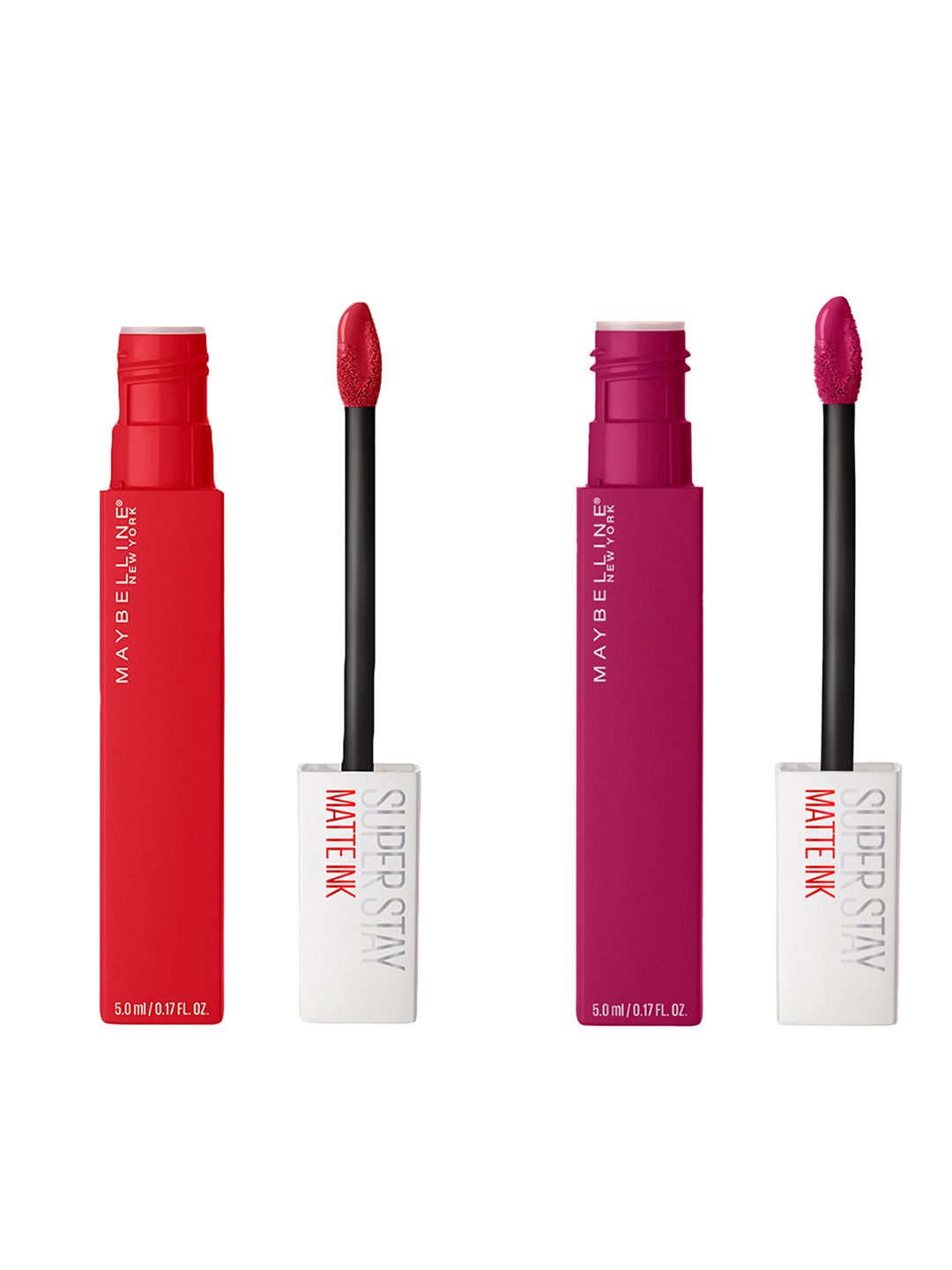 Maybelline Set of 2 New York Super Stay Matte Ink Liquid Lipsticks Price in India