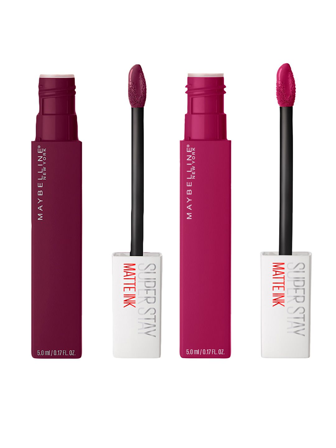 Maybelline Set of 2 New York Super Stay Matte Ink Liquid Lipsticks - Transformer & Artist Price in India