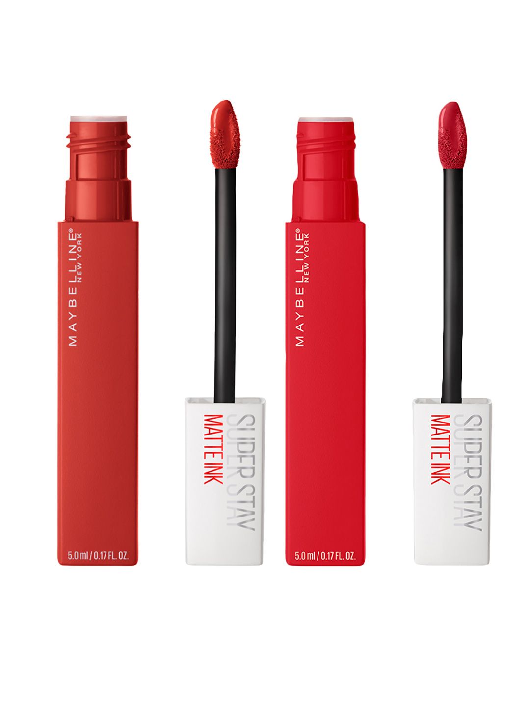 Maybelline Set of 2 New York Super Stay Matte Ink Liquid Lipsticks - Ambitious & Dancer Price in India