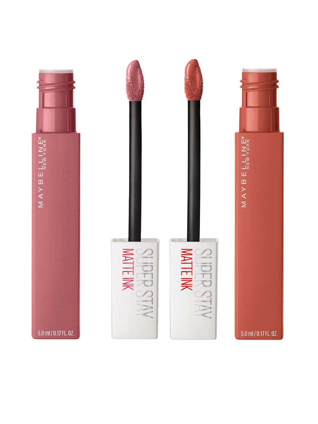 Maybelline Set of 2 New York Super Stay Matte Ink Liquid Lipsticks - 130 & 70 Price in India